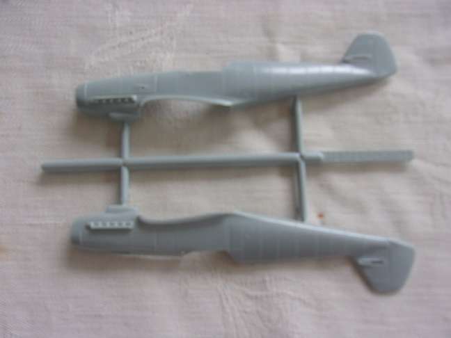 Heller 1:72 scale Messerschmitt & Airfix Hawker Hurricane model plane kits for 1 bid