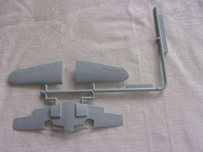 Heller 1:72 scale Messerschmitt & Airfix Hawker Hurricane model plane kits for 1 bid