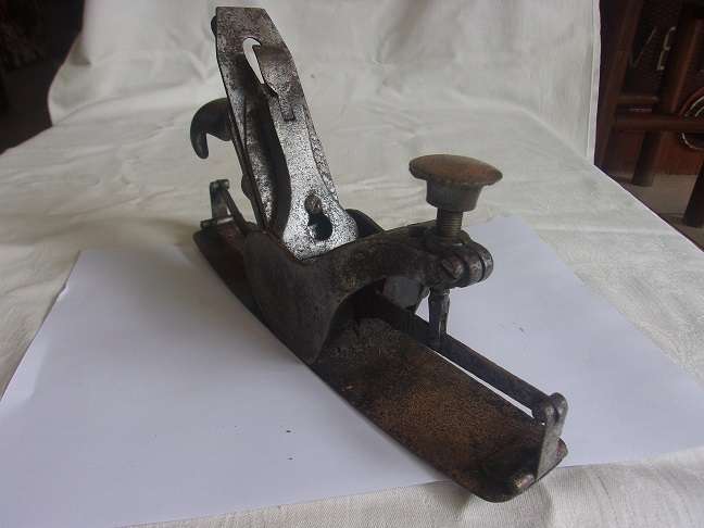 Antique/ vintage Stanley No.113 Sweetheart era compass plane for restoration