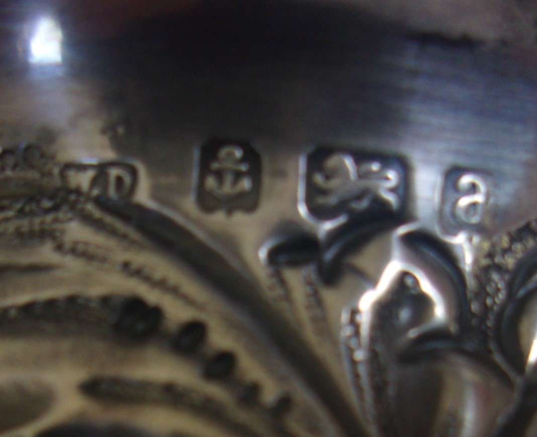 Antique Sterling silver sugar basin and little pot for 1 bid - 109g