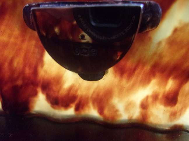 Georgian tortoise shell trinket box with gilt Sterling silver fittings