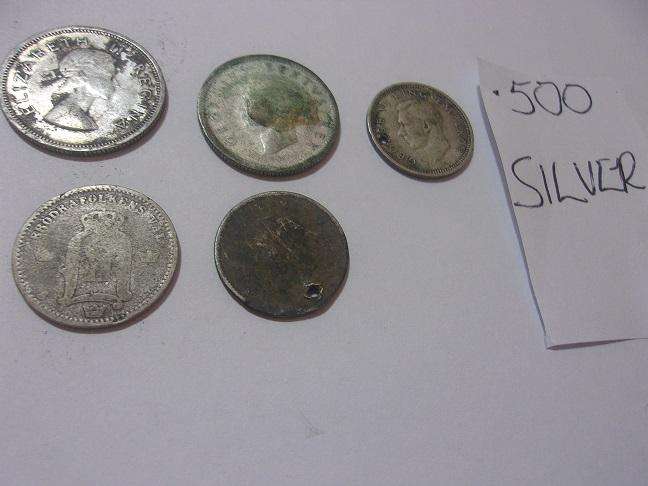 Large lot of worn silver coins for 1 bid - total 71.4g