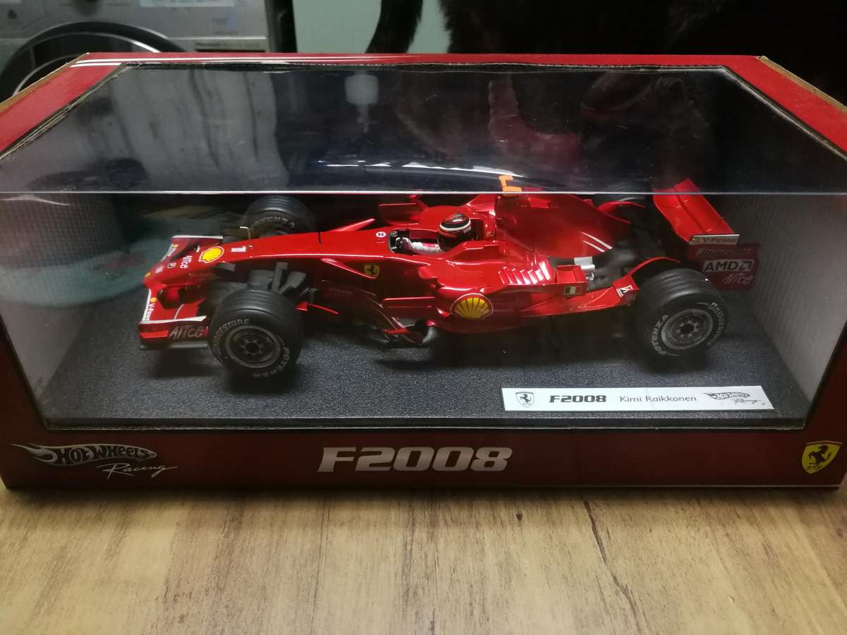 Hot Wheels F1: Ferrari F2008 Kimi Raikkonen 1/18 Scale