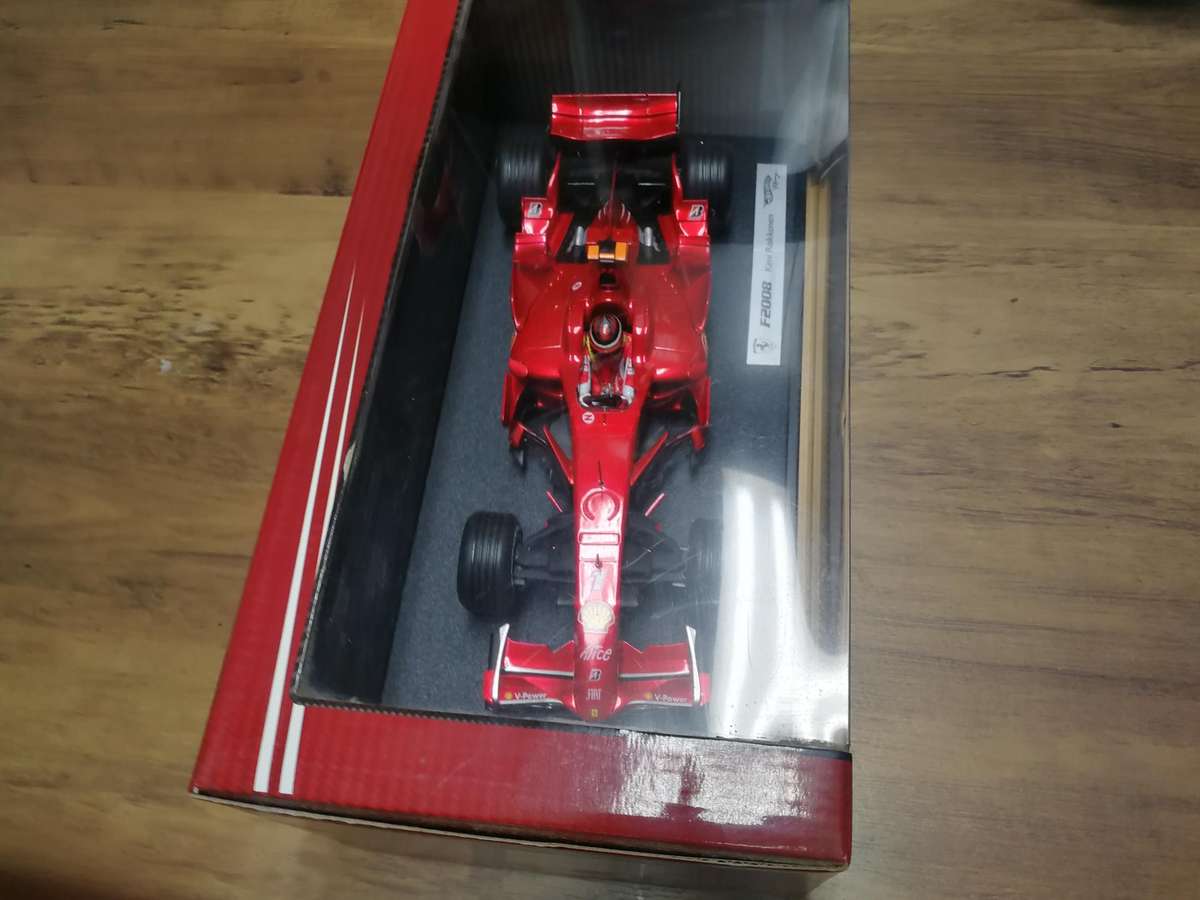 Hot Wheels F1: Ferrari F2008 Kimi Raikkonen 1/18 Scale