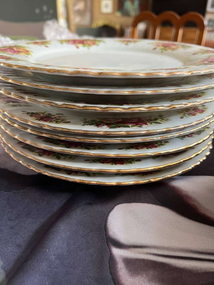 English rose tea set