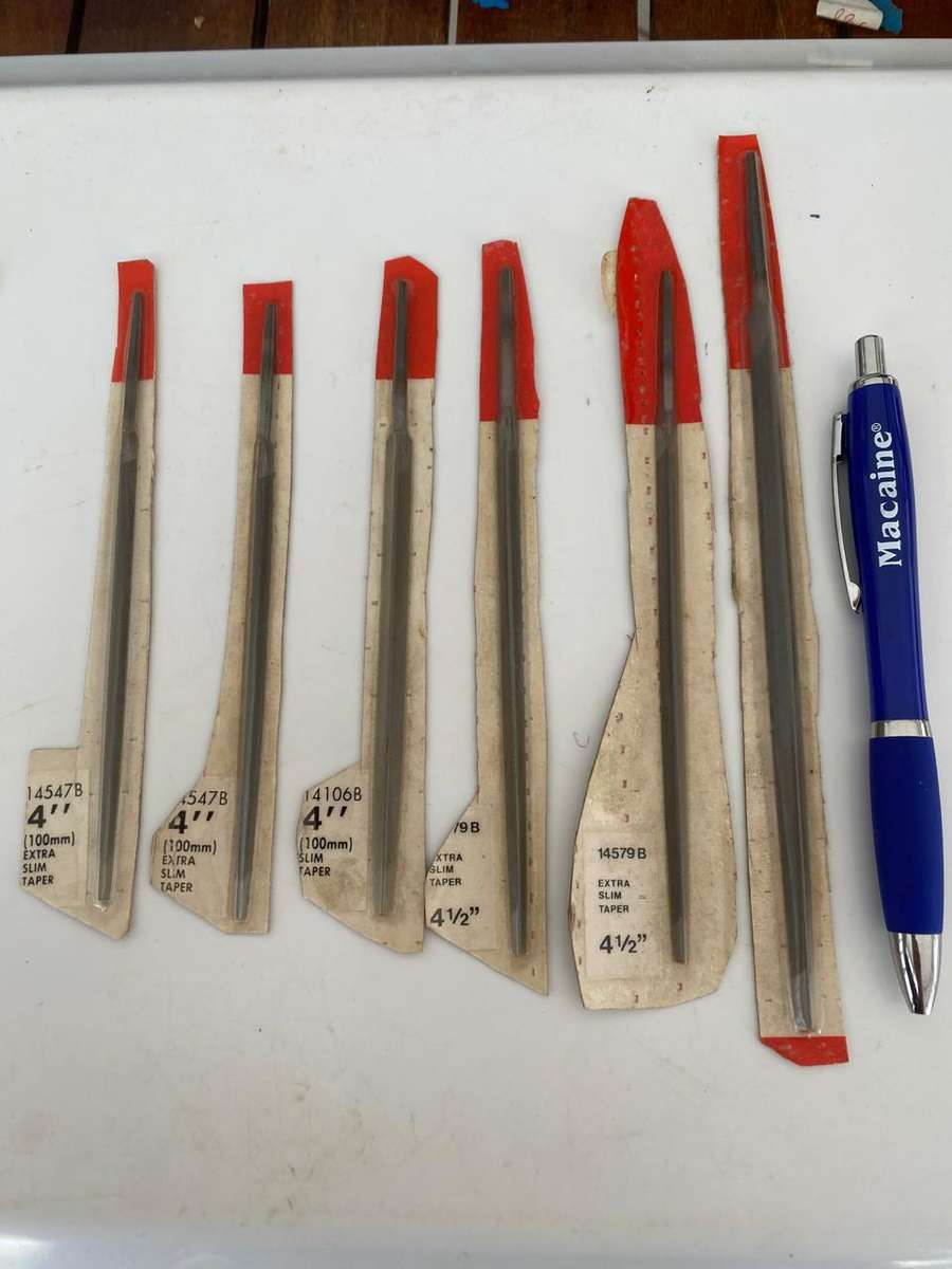 6 Dedicated Saw Sharpening Files.