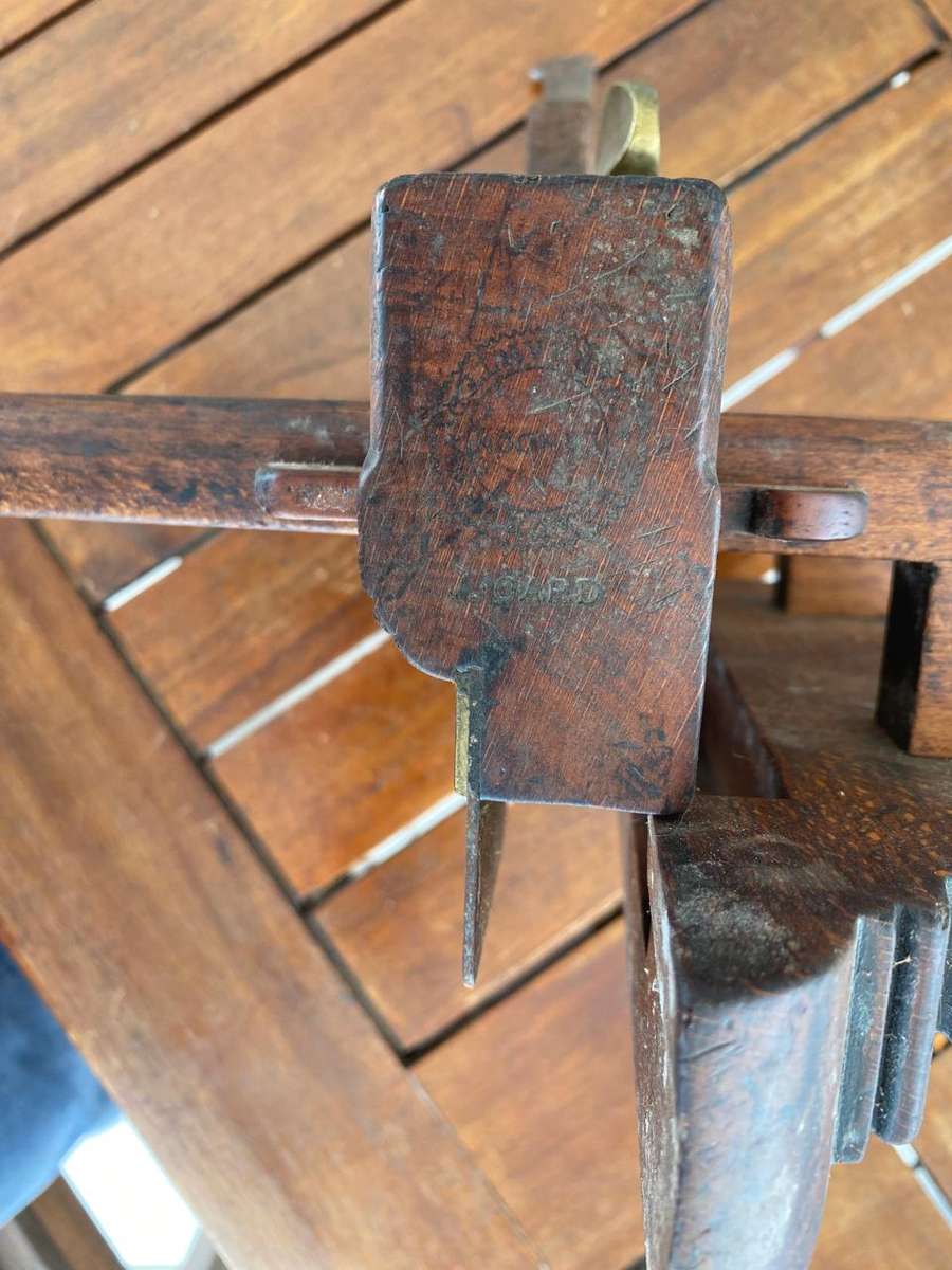 Vintage Thomas Bradburn & Sons London Plow Plane.