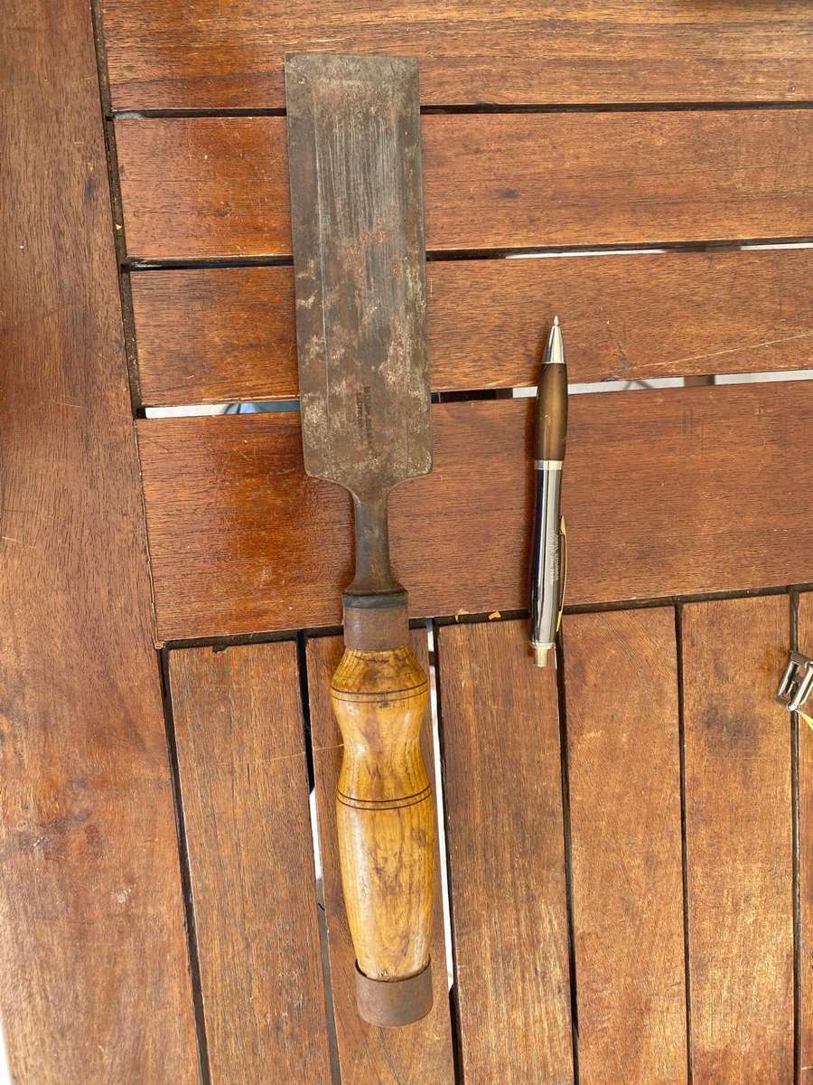 Large Flower Pattern Marples Sheffield Chisel.