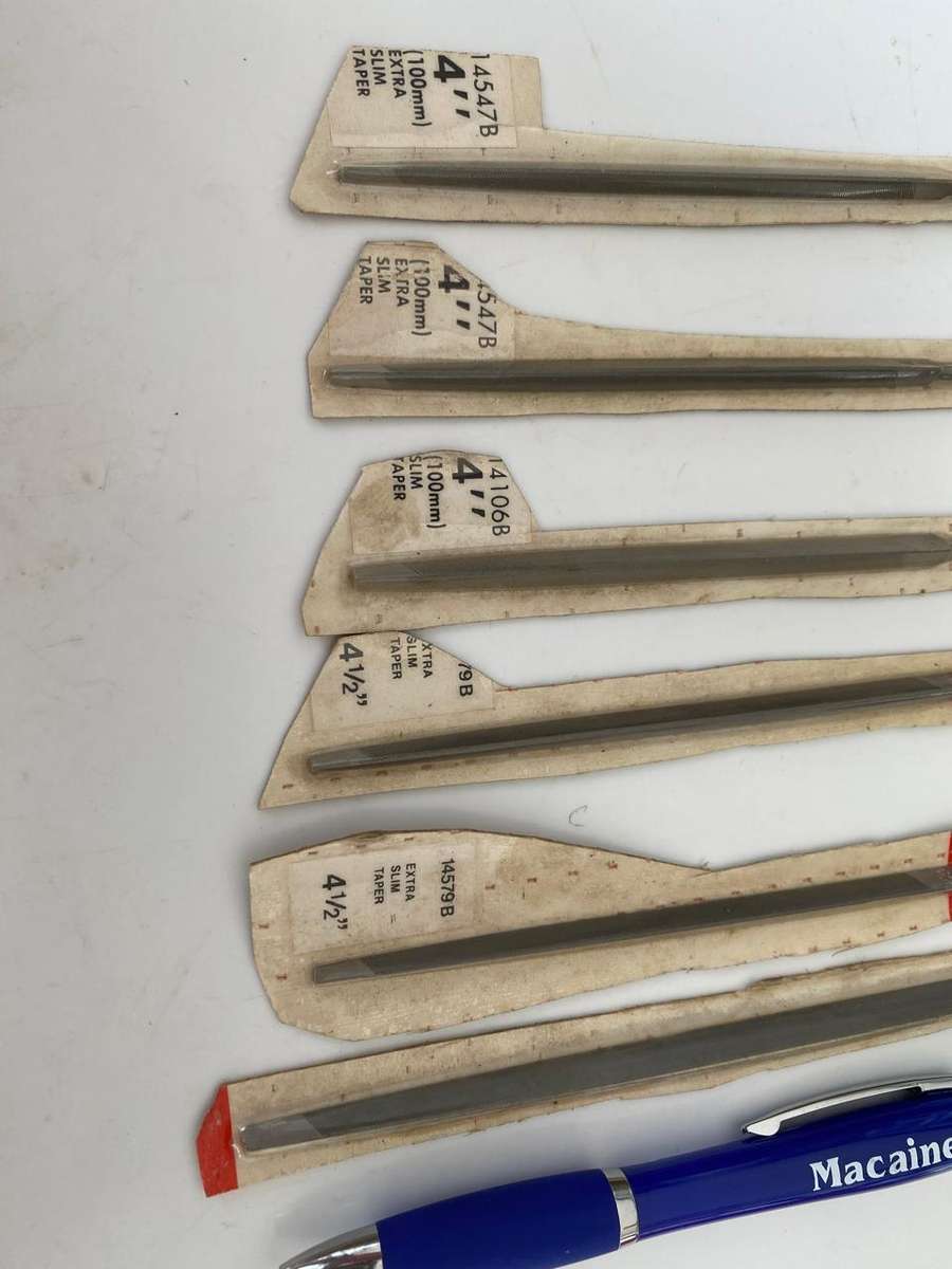 6 Dedicated Saw Sharpening Files.