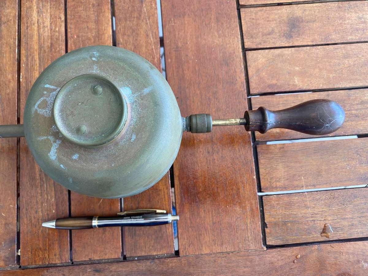 Yellow Copper (Brass) Vintage Plant Spray.