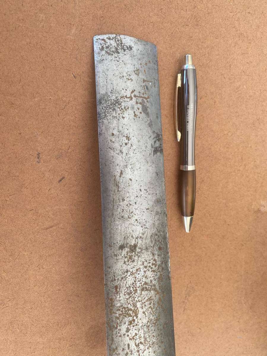 Large Marples and Sons Sheffield Flat Gouge.