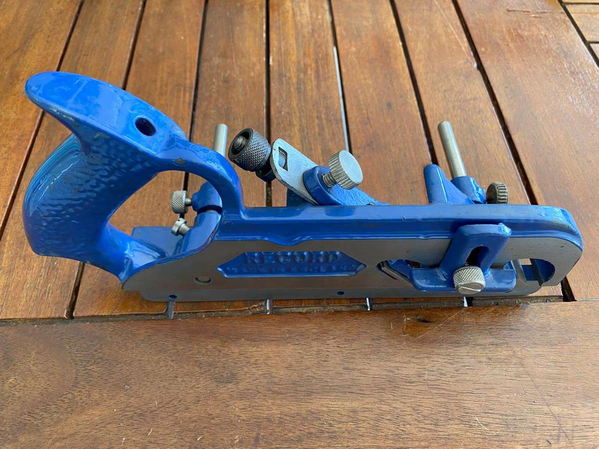 New Record Duplex Fillister Rebate Plane. - Made in Eng.