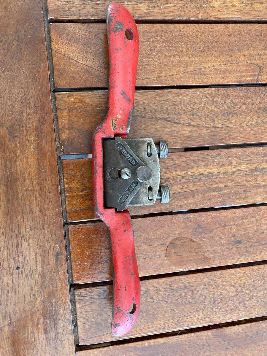 Record no 051 Adjustable Spoke Shave With a Stanley UK Blade