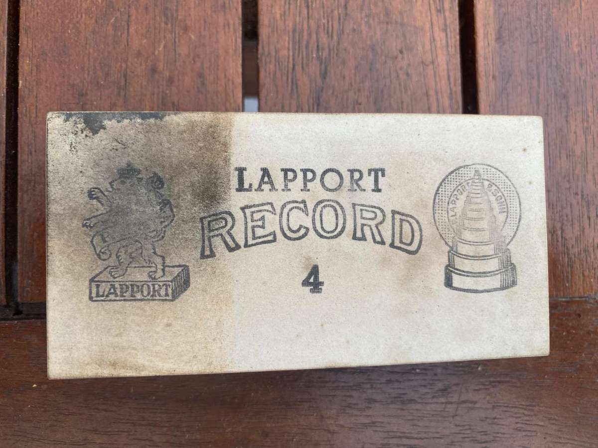 Vintage - Lapport German Sharpening Stone.