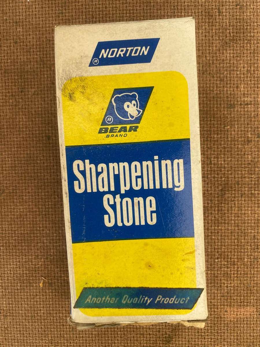 Bear Brand Norton Hard Arkansas Surgical (Very Fine) Multi-Purpose Oilstone.  - 4 x 1 2 x 12 inch.
