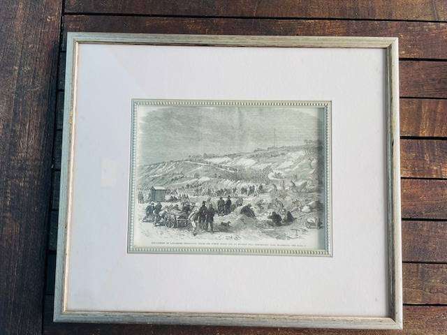 Vintage Lancaster Etching