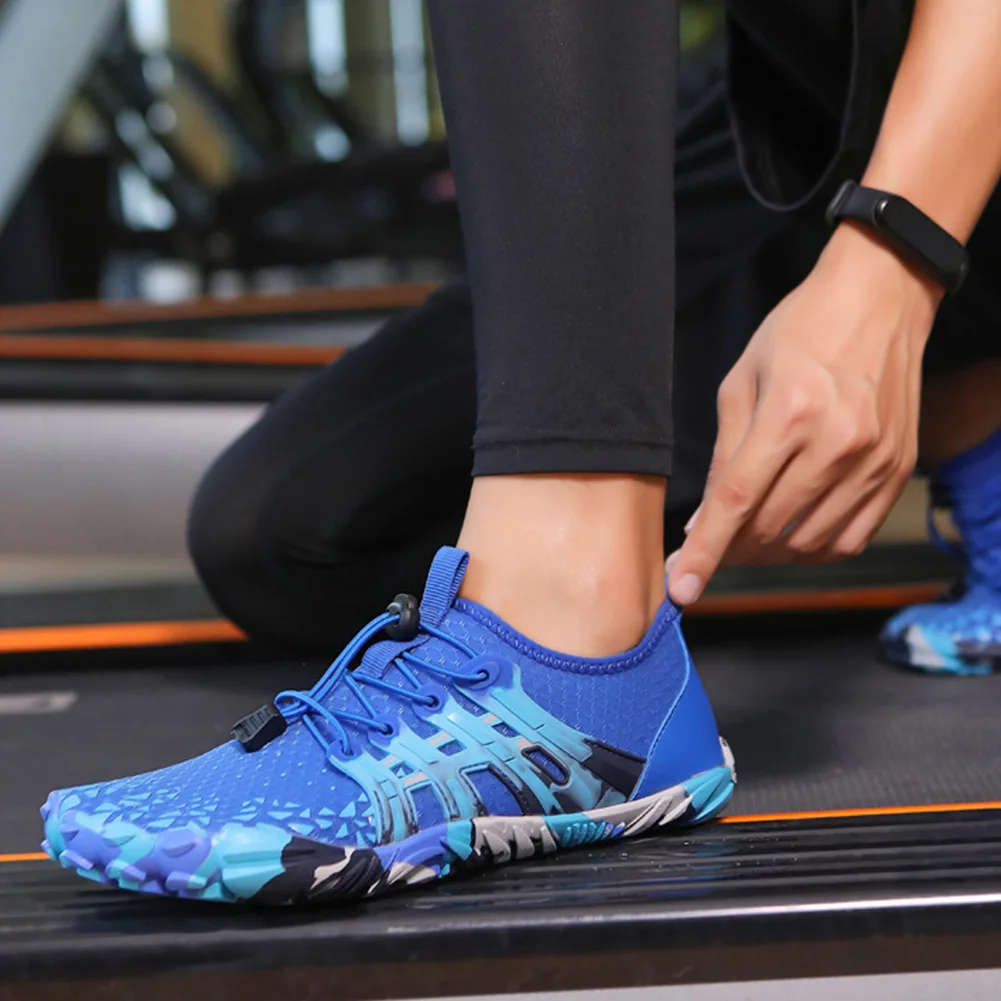 Lightweight barefoot feel All the Blues Shoes size 9