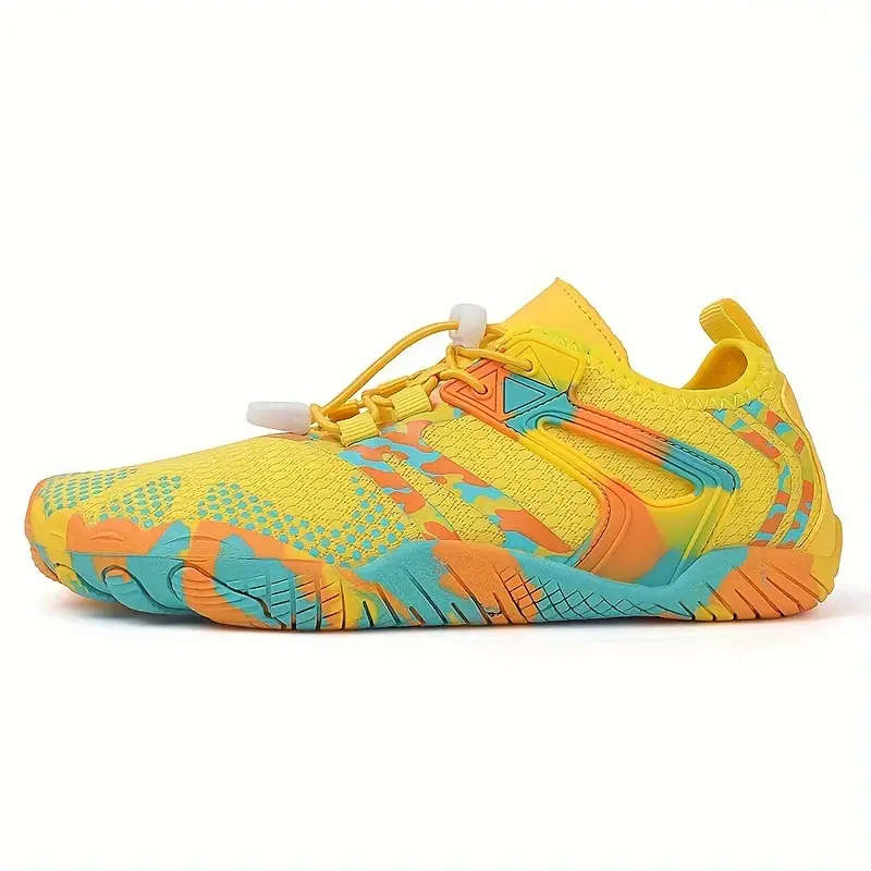 Lightweight barefoot feel Aqua Shoes  Chameleon Yellow Size 5