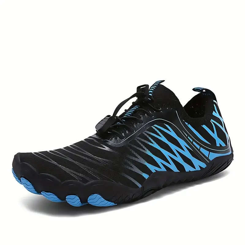 Lightweight barefoot feel Aqua Shoes  Blue Wave Lace Up