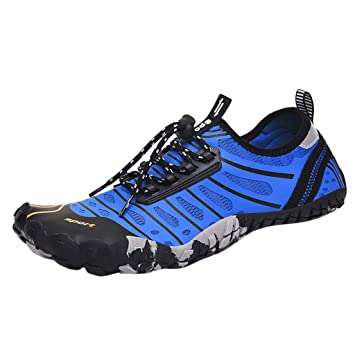 Blue Water Outdoor Self Adjust Lace up Shoe Size 10.5