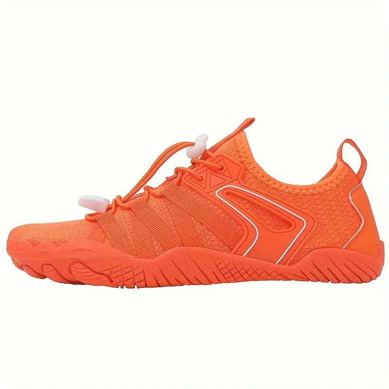 Tangerine  Lightweight barefoot feel / Aqua Shoes Lace Up Size 6