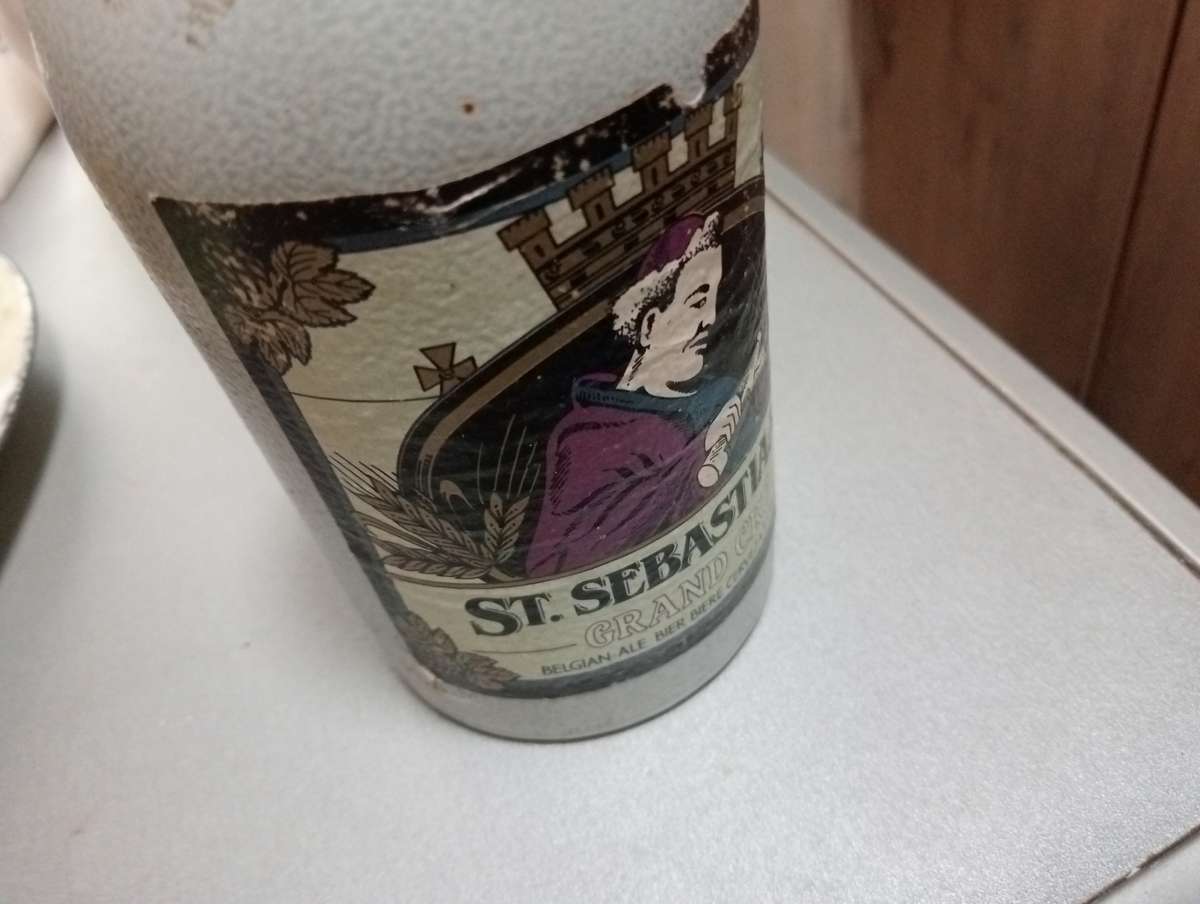 ANTIQUE ST SEBASTIAN BEER BOTTLE