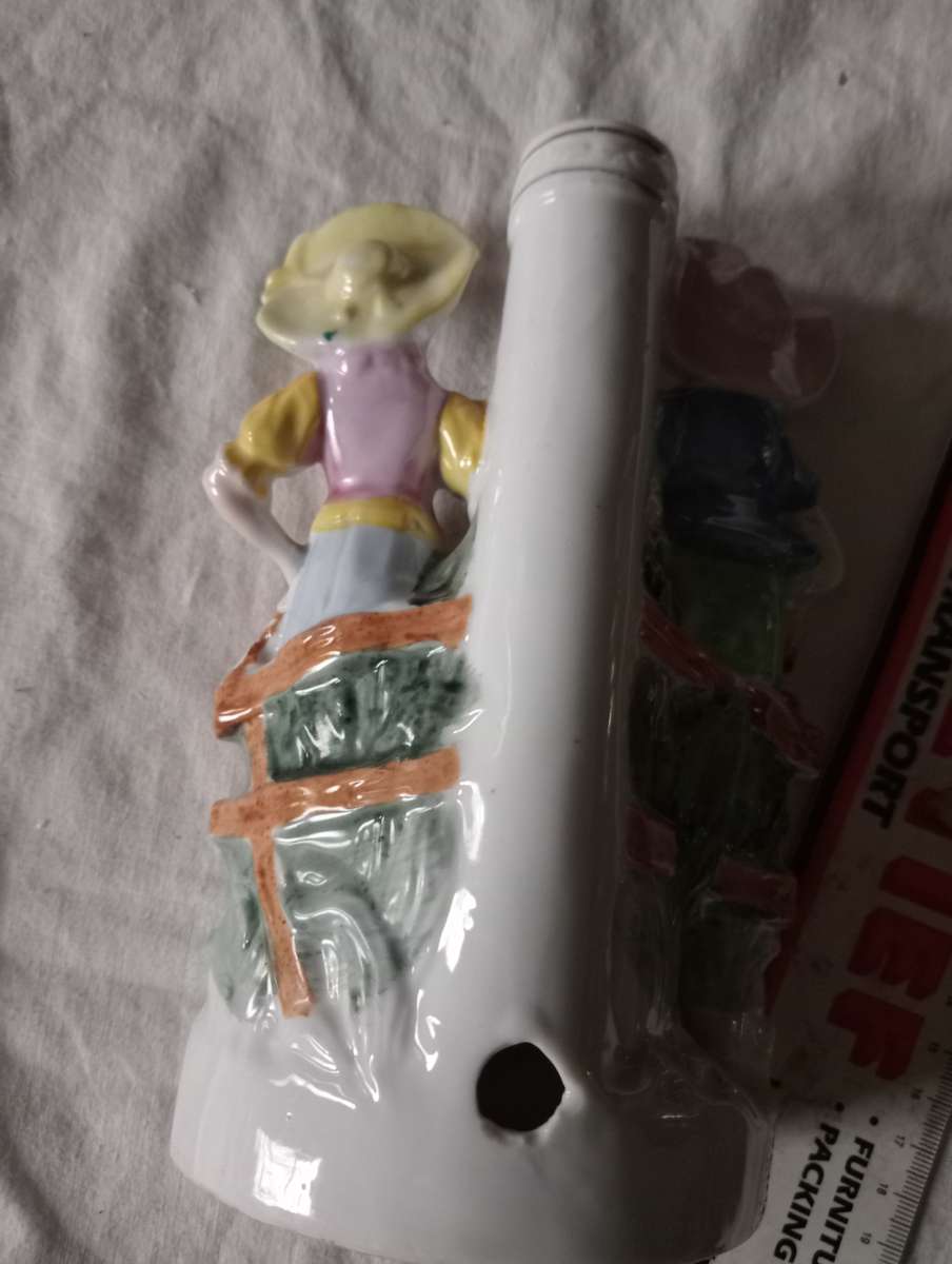 VINTAGE BOY AND GIRL ORNAMENT