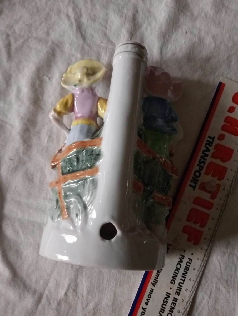 VINTAGE BOY AND GIRL ORNAMENT