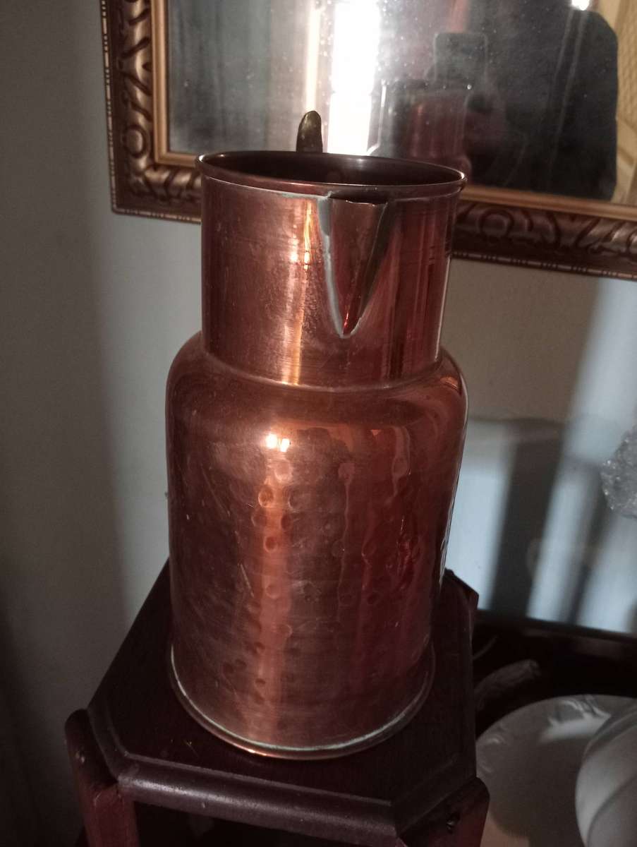 VINTAGE COPPER MILK CAN