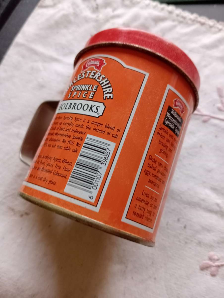 VINTAGE HOLBROKS SPICE TIN