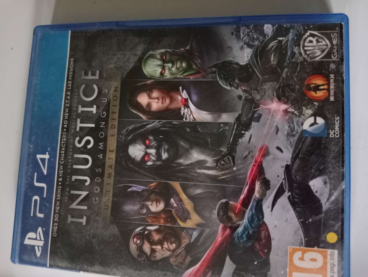PS 4 GAME INJUSTICE