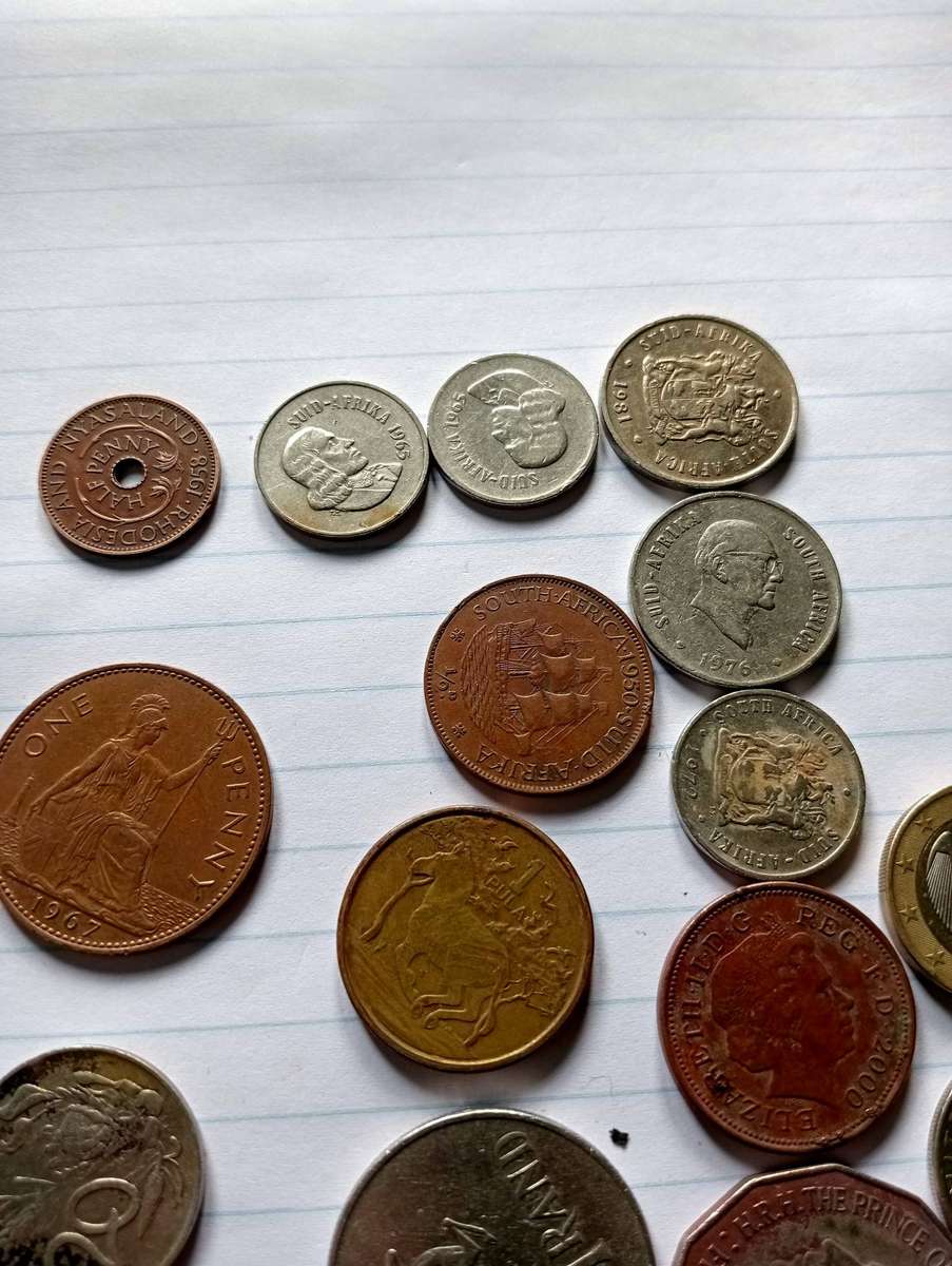 LOT COINS NOTE