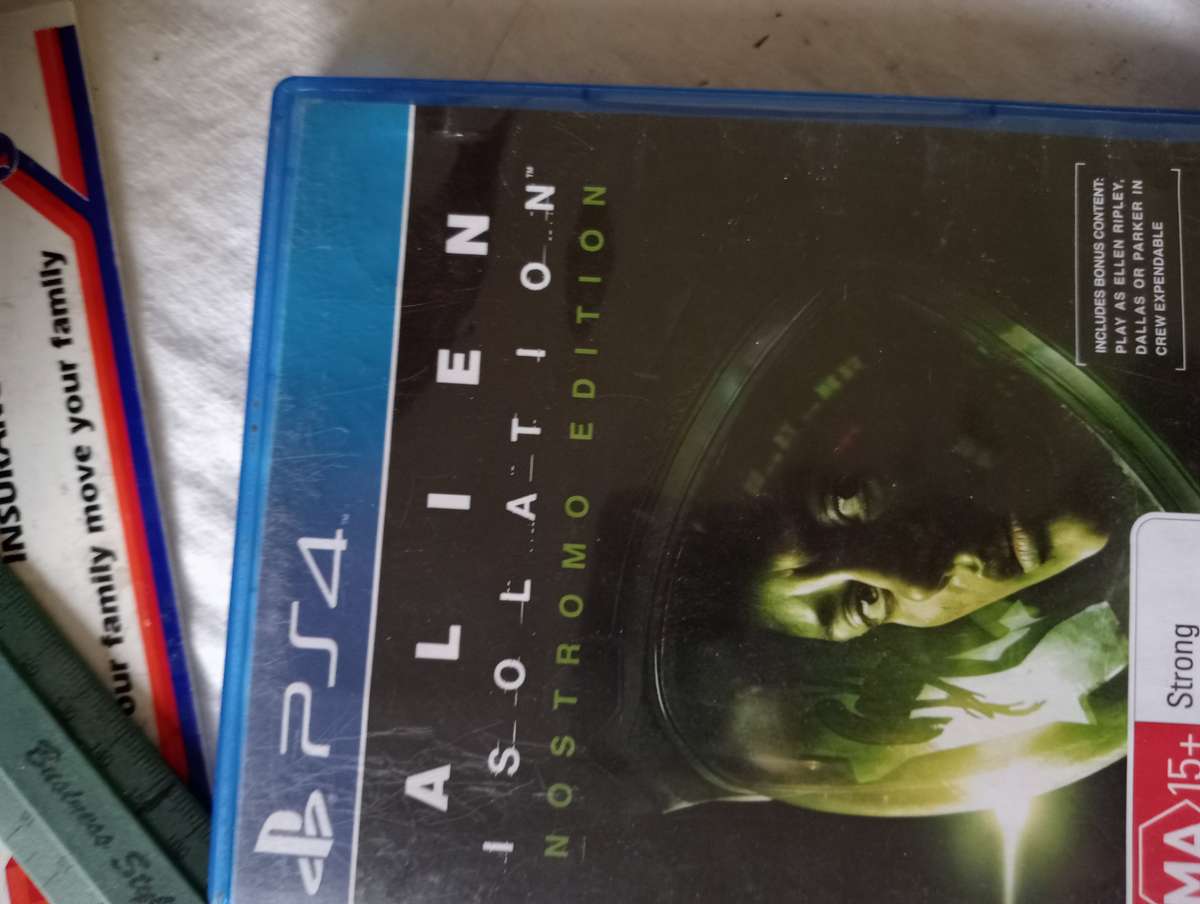 PLASTATION 4 ALIEN ISOLATION