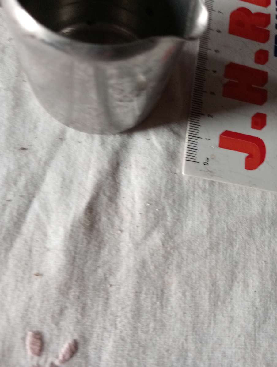 VINTAGE  SMALL STAINLES STEEL MILK JUG