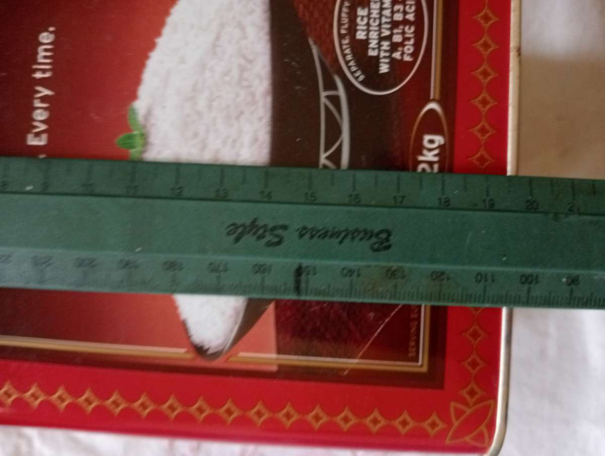 VINTAGE TASTIC RICE TIN