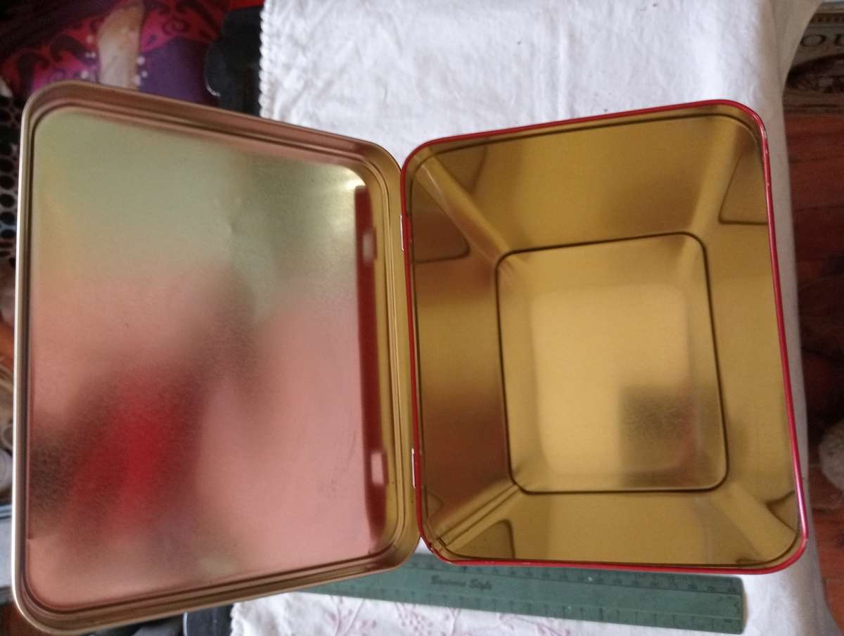 VINTAGE TASTIC RICE TIN