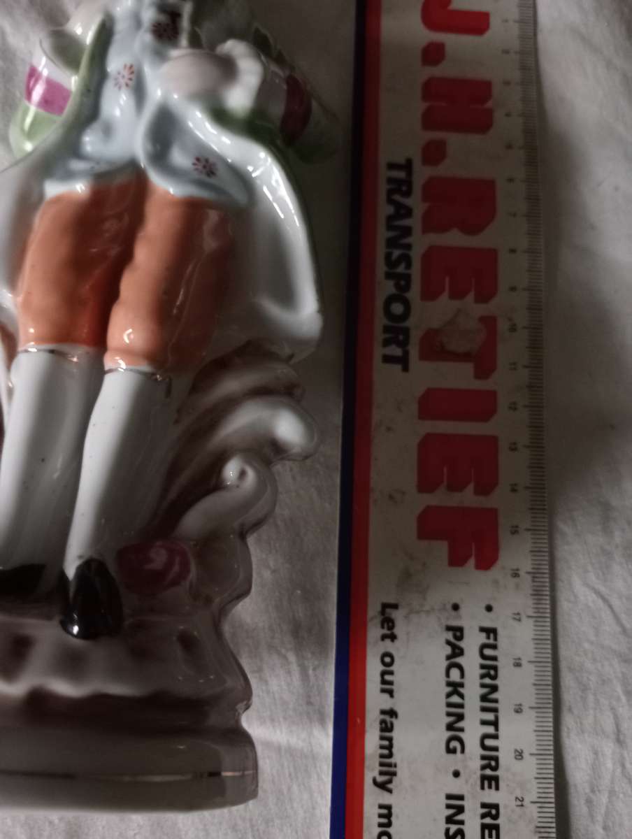 VINTAGE MALE FIGURE ORNAMENT