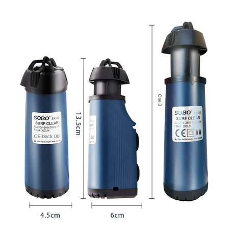 SOBO SK-03 Surf Clear Adjustable Aquarium Surface Skimmer