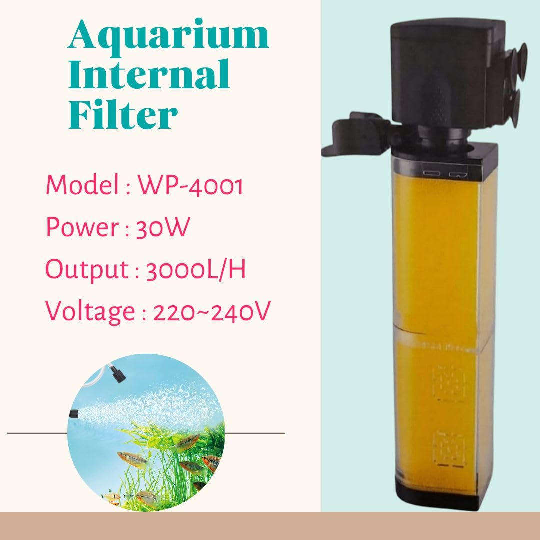 SOBO WP-4001 Aquarium Internal Filter 30 Watts