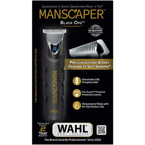 WAHL Manscaper Black Ops Grooming Kit
