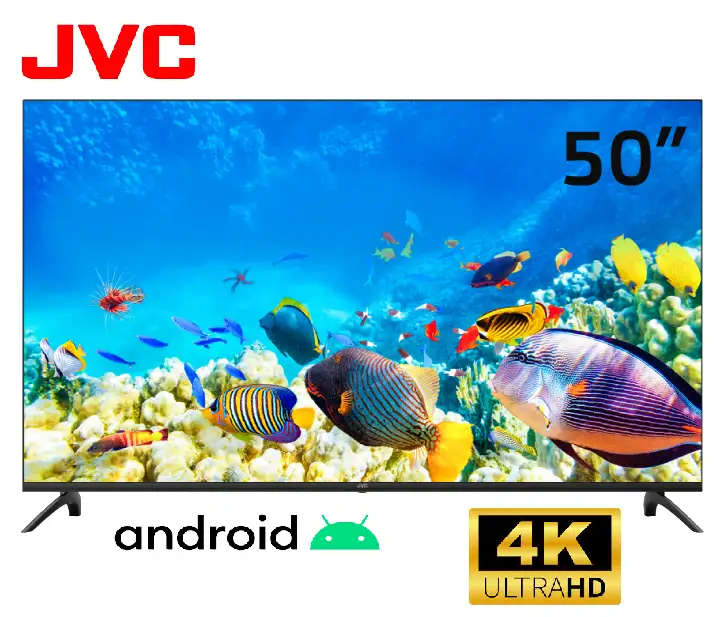 JVC 50` 4K Smart UHD LED TV - Wifi Module Built-in - Android 13