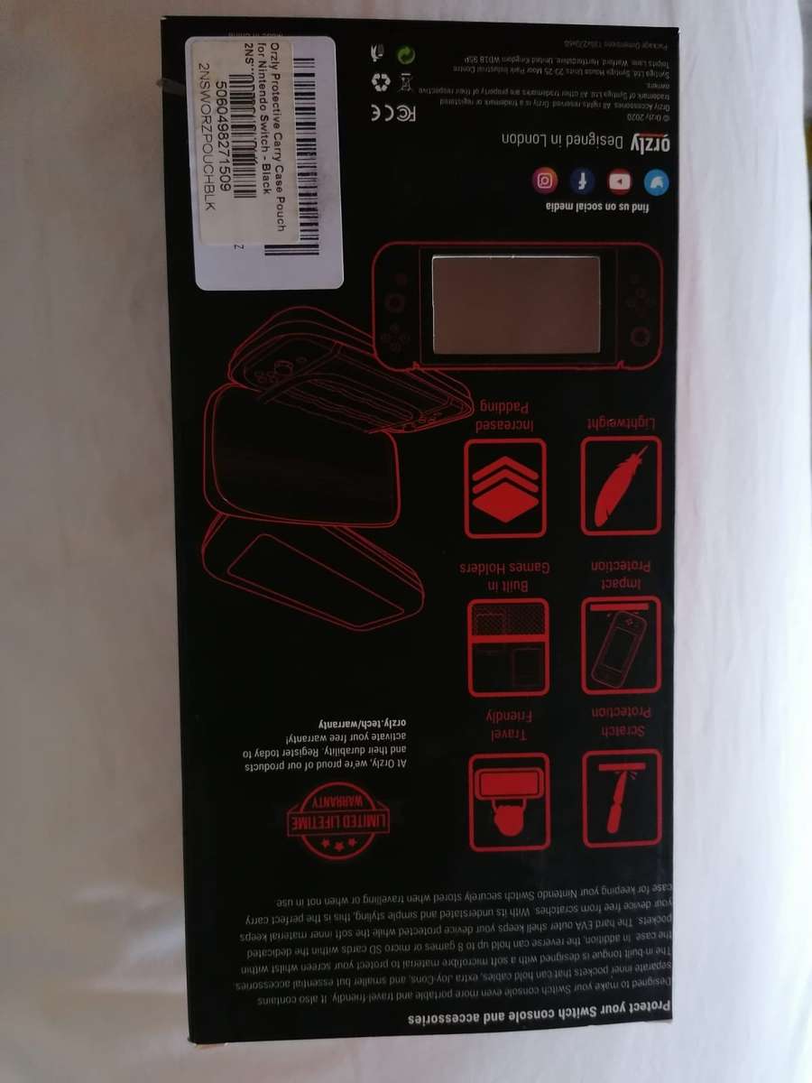 Nintendo switch Carry case+ x2screen gaurd