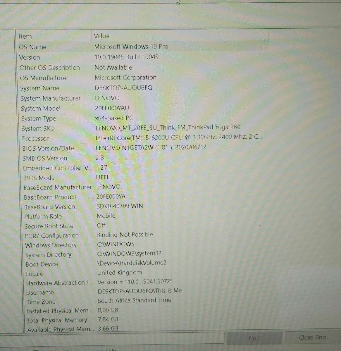 Lenovo Thinkpad Yoga 260 Touch Screen 360 Rotation