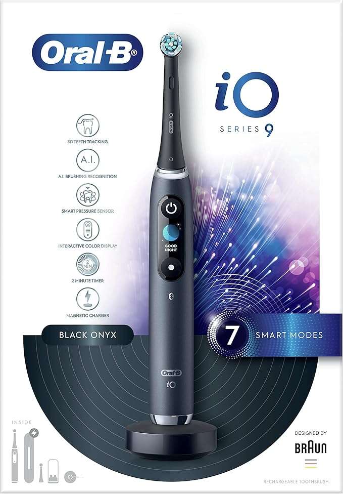 Oral B iO Series 9 Ultimate Clean Black Electric Toothbrush