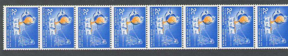 RSA 264A PROVING STRIP OF 17 2C POURING GOLD COIL STRIP