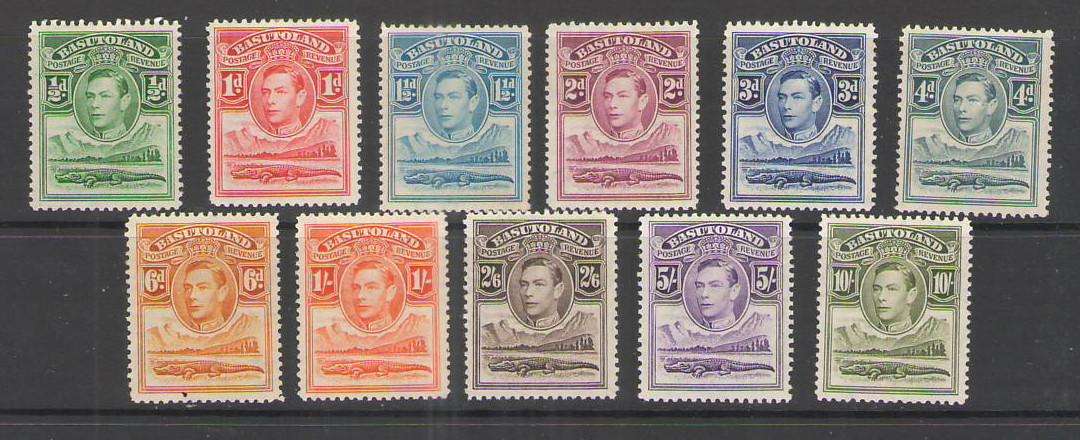 BASUTOLAND 1968 KGVI SET COMPLETE LMM