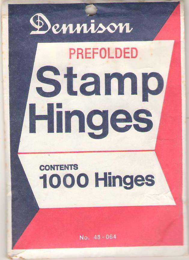 STAMP HINGES