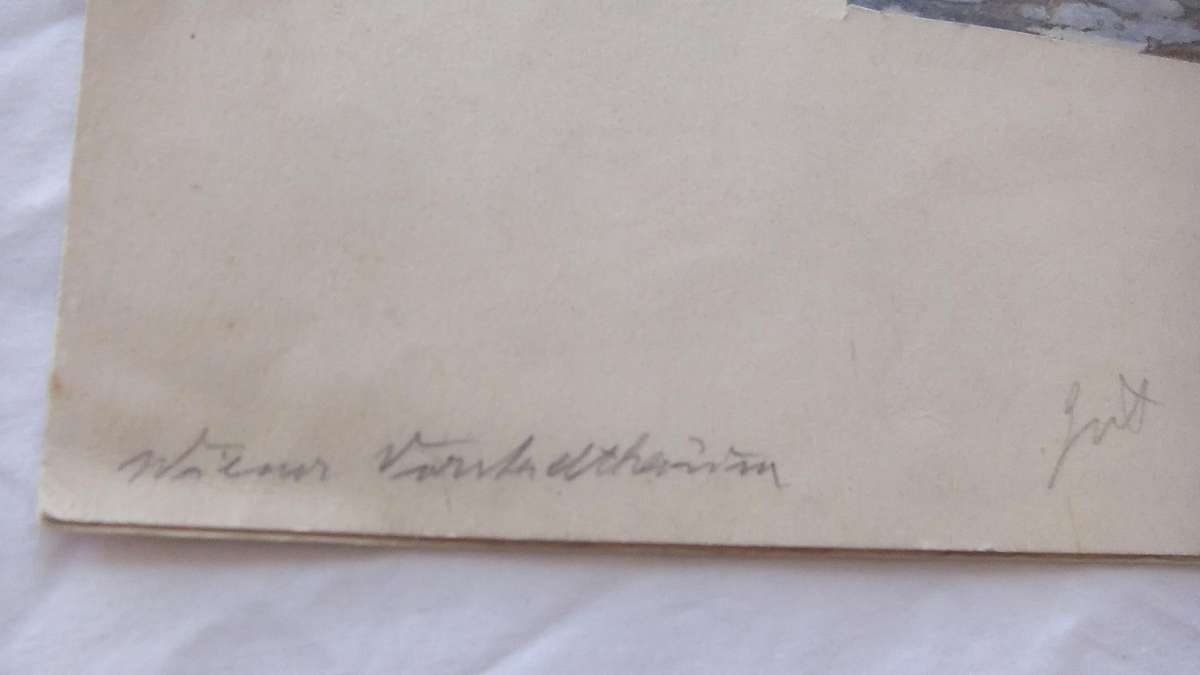 An original hand made print by international artist Hedwig Brecher Eibuschitz