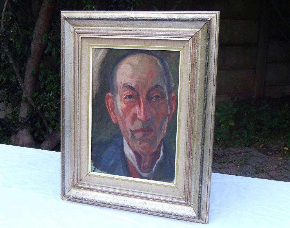 An original oil on board painting by international artist Hedwig Brecher Eibuschitz