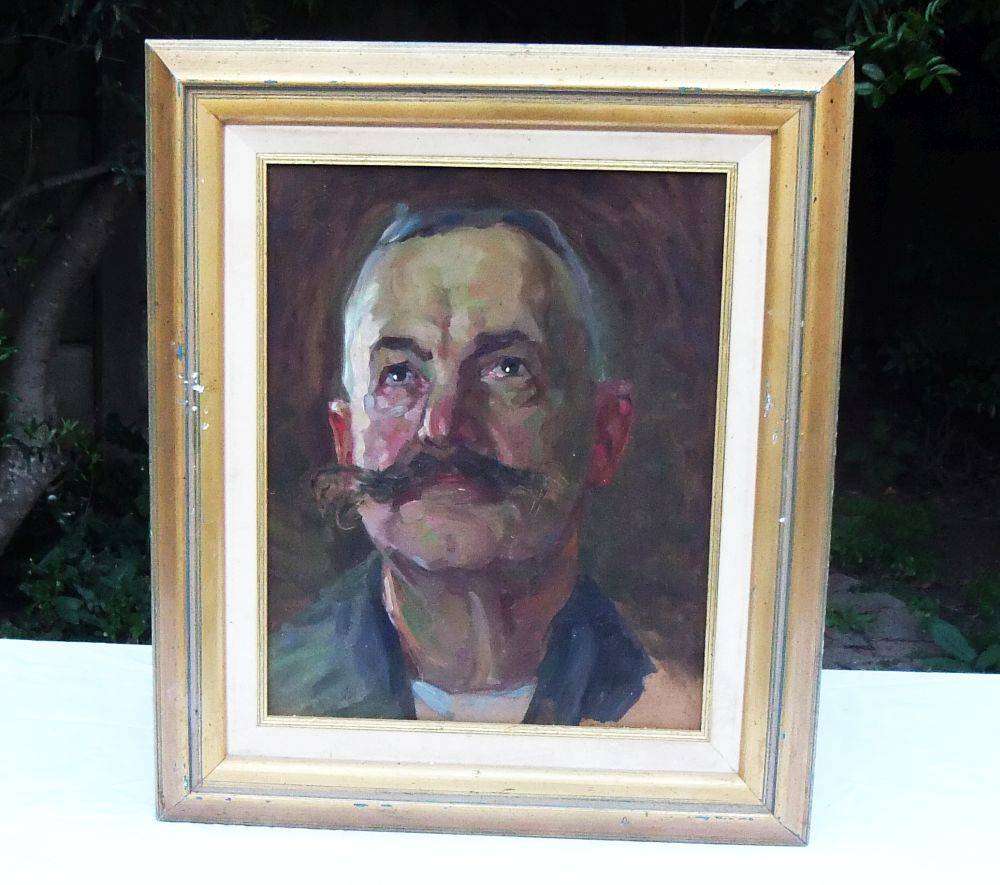 An original oil on board painting by international artist Hedwig Brecher Eibuschitz
